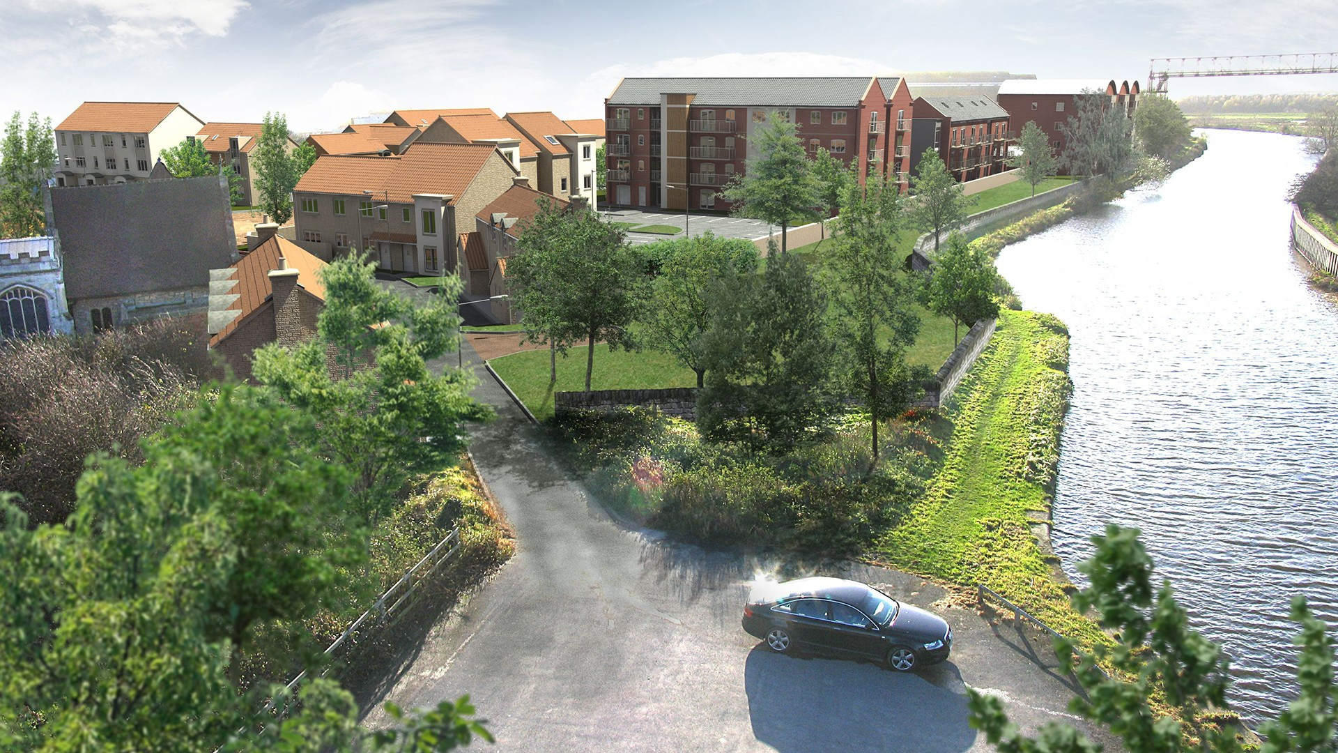 Self Architects created a masterplan for a new urban village in Doncaster.