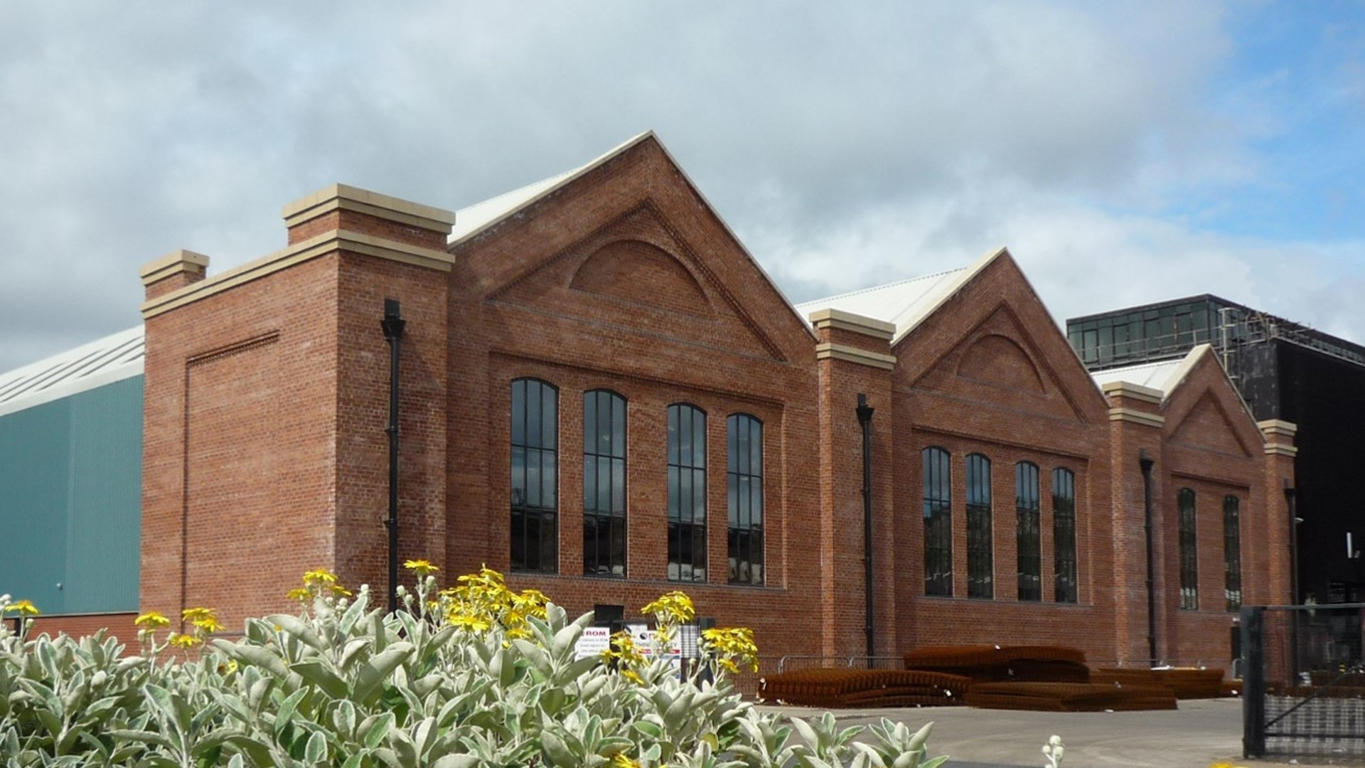 Factory Frontage for Loadhog in Sheffield by Self