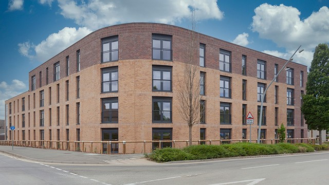 Station Quarter housing in Corby by Self Architects