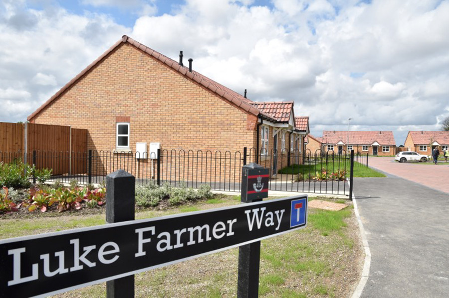 Luke Farmer Way in Pontefract