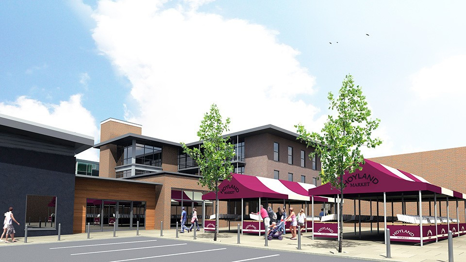 Hoyland Town Centre Redevelopment by architects Self in Barnsley