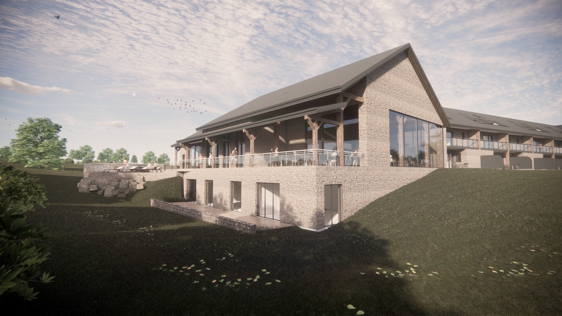 Peak Edge Hotel Luxury Spa and Extension in Derbyshire by Self Architects