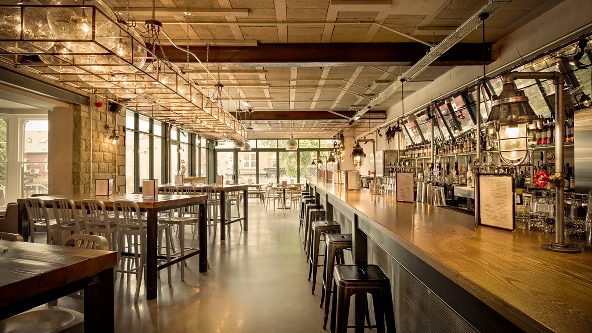 Pointing Dog Clubhouse Bar in Sheffield by Self Architects