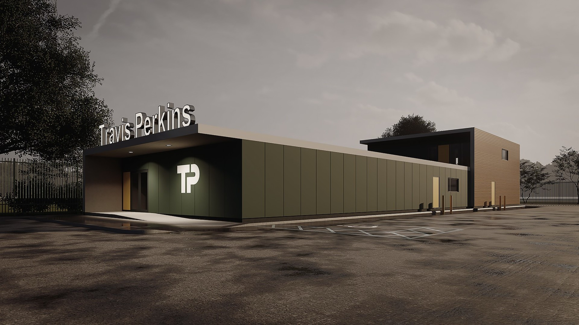 Travis Perkins store for the future designed by architects Self