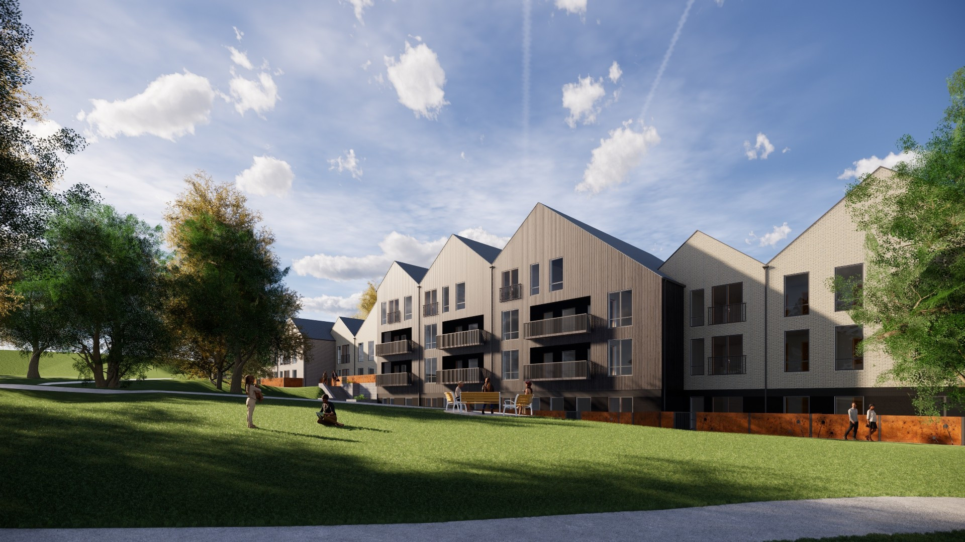 The Sycamores extra care housing by expert architects Self